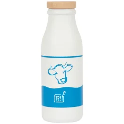 Small Foot - Houten Krat met Melkflessen, 12dlg.