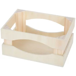 Small Foot - Houten Krat met Melkflessen, 12dlg.