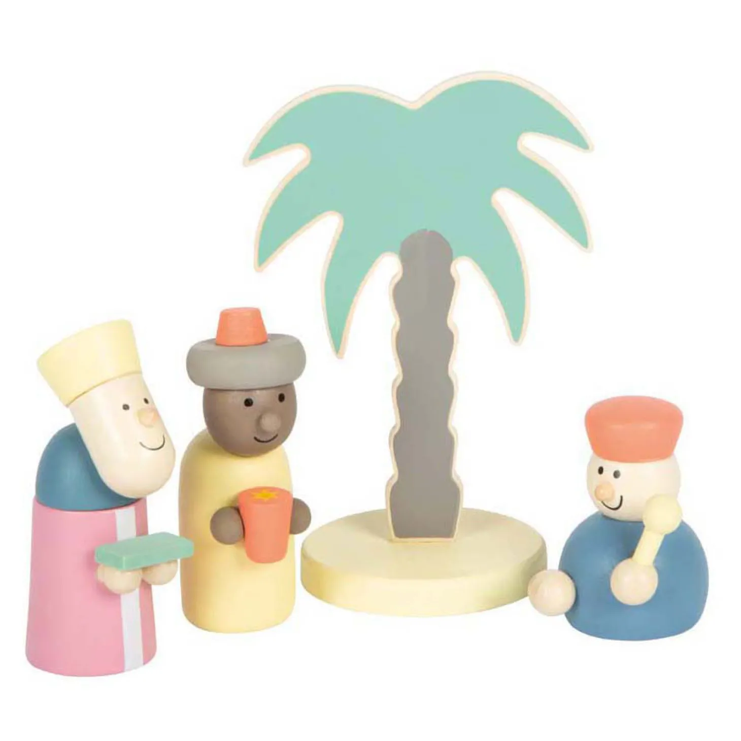 Small Foot - Houten Kribbe Kerstverhaal Speelset