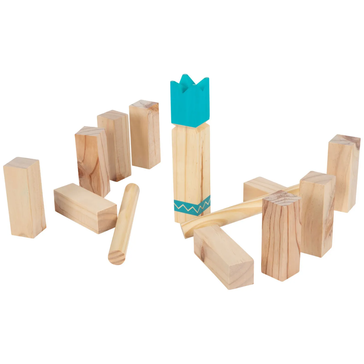 Small Foot - Houten Kub Compact Werpspel, 21dlg.