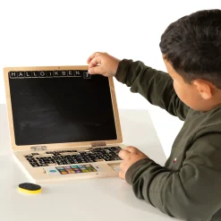 Small Foot  -  Houten Laptop met Magneetbord