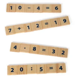 Small Foot - Houten Leerbox met Rekenstaven en Rekenblokjes Set