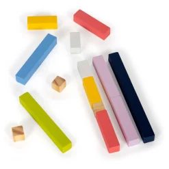 Small Foot - Houten Leerbox met Rekenstaven en Rekenblokjes Set