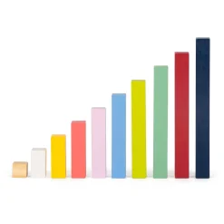 Small Foot - Houten Leerbox met Rekenstaven en Rekenblokjes Set