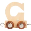 Small Foot - Houten Lettertrein - G - 12 stuks