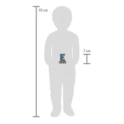 Small Foot - Houten Lettertrein Polar - E
