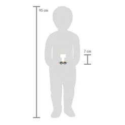 Small Foot - Houten Lettertrein Polar - T