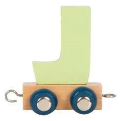 Small Foot - Houten Lettertrein Polar - J