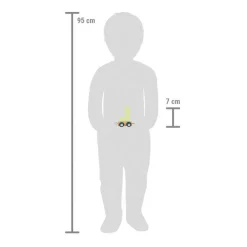 Small Foot - Houten Lettertrein Polar - J