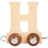 Small Foot - Houten Lettertrein - H - 12 stuks