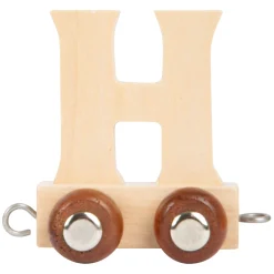 Small Foot - Houten Lettertrein - H - 12 stuks