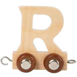 Small Foot - Houten Lettertrein - R - 12 stuks