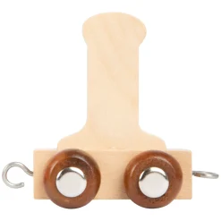 Small Foot - Houten Lettertrein - I - 12 stuks