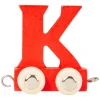 Small Foot - Houten Lettertrein Kleur - K