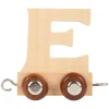 Small Foot - Houten Lettertrein - E - 12 stuks