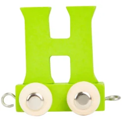 Small Foot - Houten Lettertrein Kleur - H