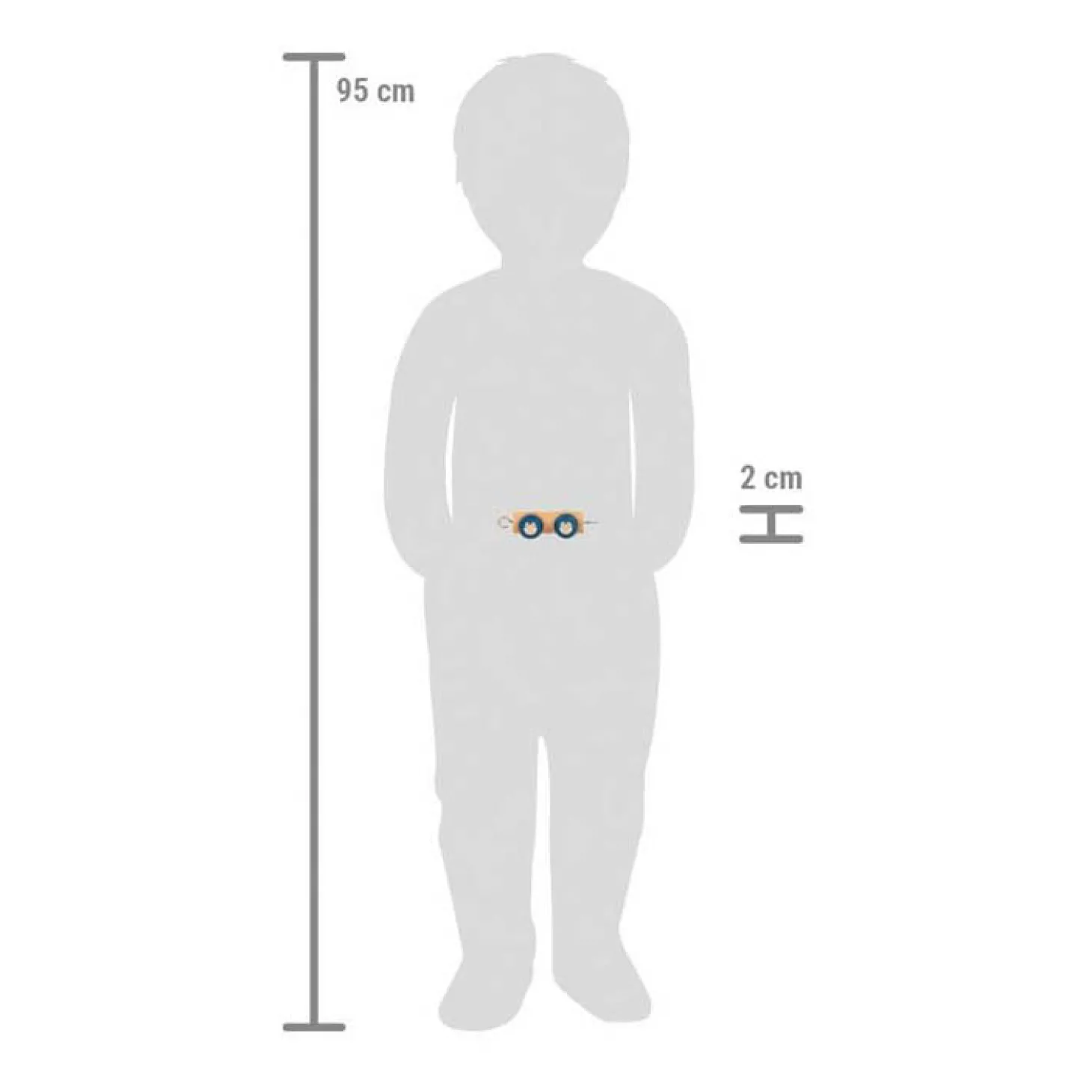 Small Foot - Houten Lettertrein Polar - Trailer