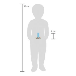 Small Foot - Houten Lettertrein Polar - I