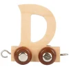 Small Foot - Houten Lettertrein - D - 12 stuks
