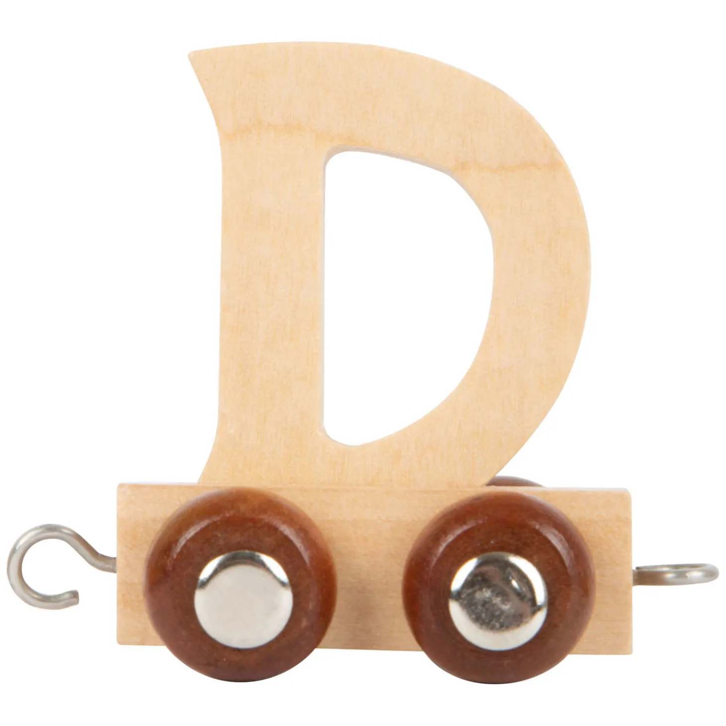 Small Foot - Houten Lettertrein - D - 12 stuks