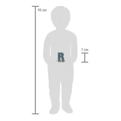 Small Foot - Houten Lettertrein Polar - R