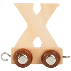 Small Foot - Houten Lettertrein - X - 12 stuks