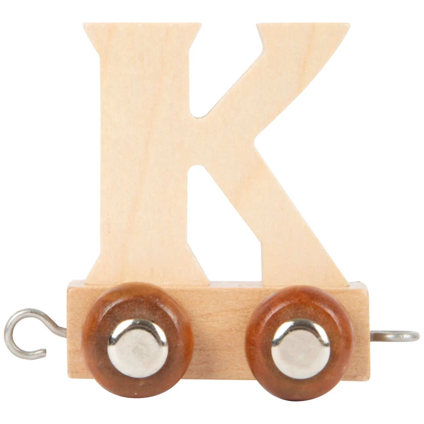 Small Foot - Houten Lettertrein - K - 12 stuks
