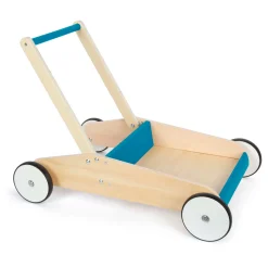 Small Foot - Houten Loopwagen Petrol Blauw