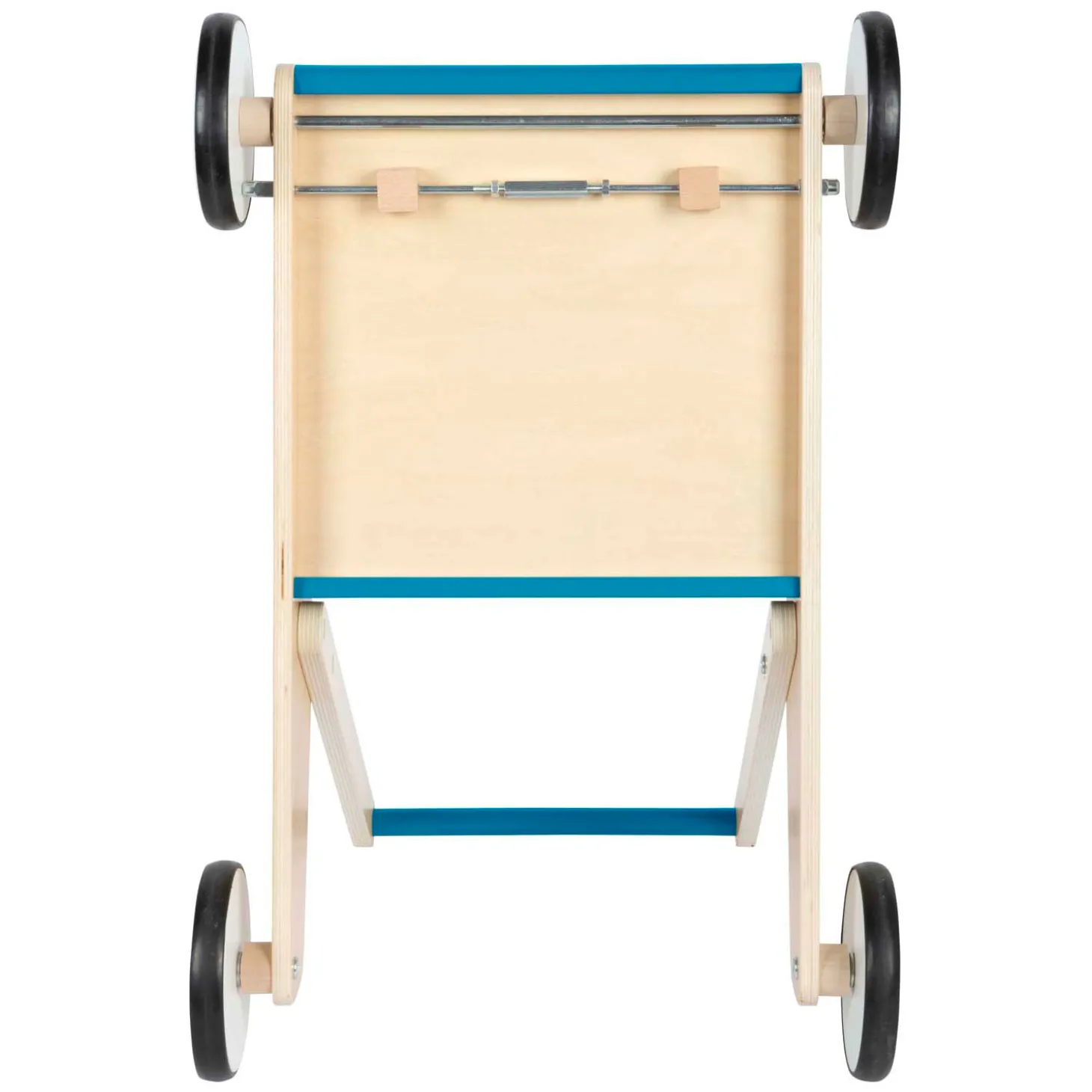 Small Foot - Houten Loopwagen Petrol Blauw