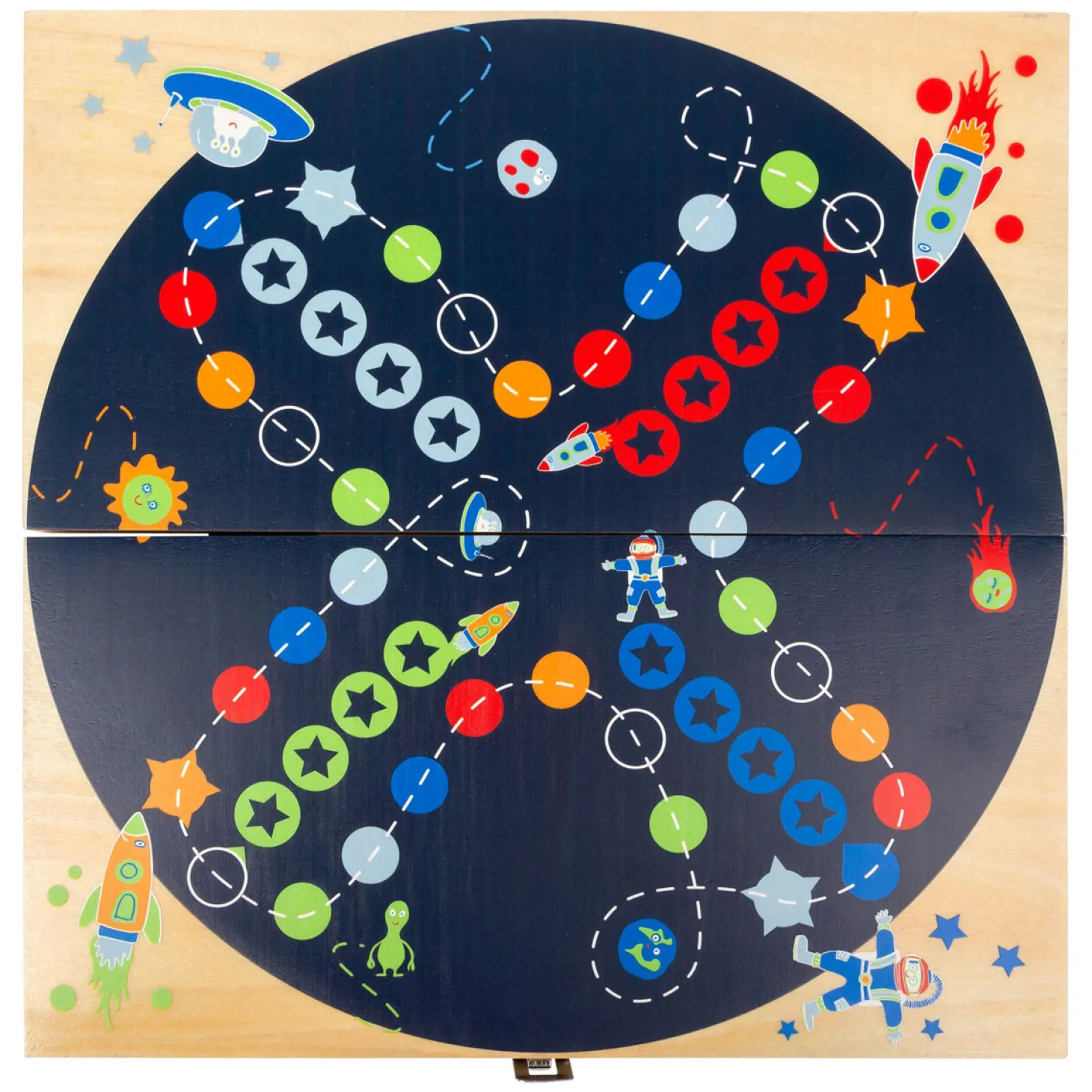 Small Foot - Houten Ludospel Ruimtevaart