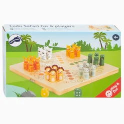 Small Foot - Houten Ludospel Safari - 6 Spelers