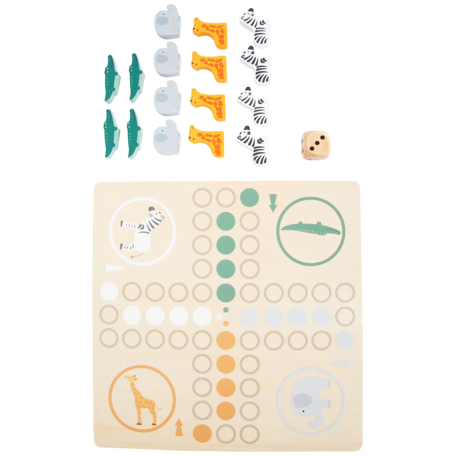 Small Foot - Houten Ludospel Safari