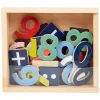 Small Foot - Houten Magnetische Cijfers Kleur. 37dlg.