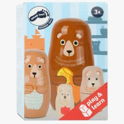 Small Foot - Houten Matroesjka Poppen Beren Familie