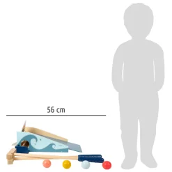 Small Foot - Houten Mini Golf Haaienaanval, 7dlg.