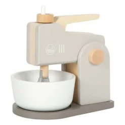 Small Foot - Houten Mixer Speelset Grijs "Tasty"