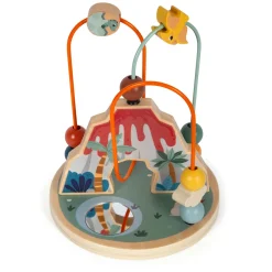 Small Foot - Houten Motoriekspiraal Vulkaan en Dino