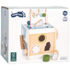 Small Foot - Houten Motorische Activiteitskubus Arctic
