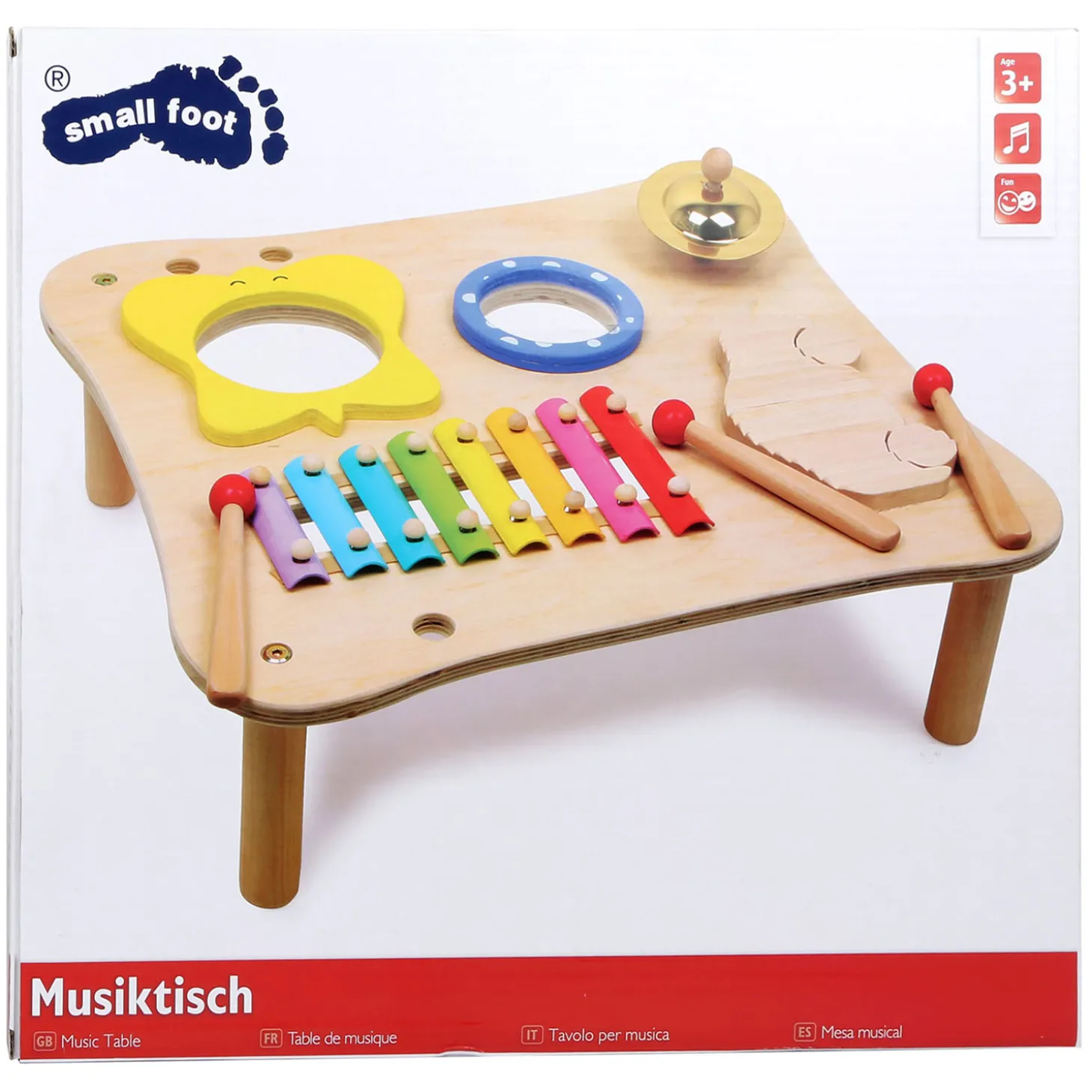 Small Foot - Houten Muziektafel