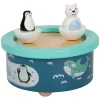 Small Foot  -  Houten Muziekdoos Noordpool Opwindbaar
