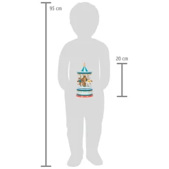 Small Foot - Houten Muziekdoos Draaimolen