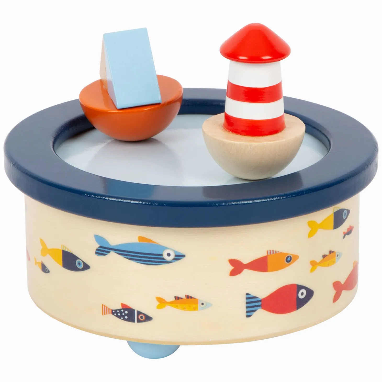 Small Foot - Houten Muziekdoos Ocean