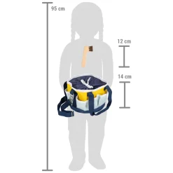 Small Foot - Houten Paardenverzorgingsset met Tas, 8dlg.