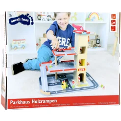 Small Foot  -  Houten Parkeergarage met Accessoires