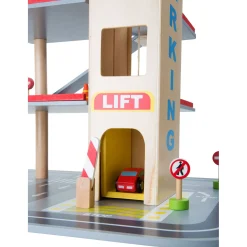 Small Foot  -  Houten Parkeergarage met Accessoires