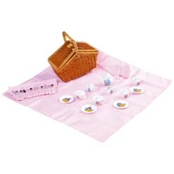 Small Foot - Houten Picknickmand met Servies Romantisch, 30dlg.