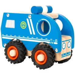 Small Foot - Houten Politieauto Blauw