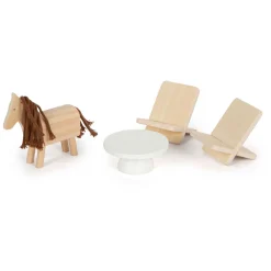Small Foot - Houten Poppenhuis met Meubels