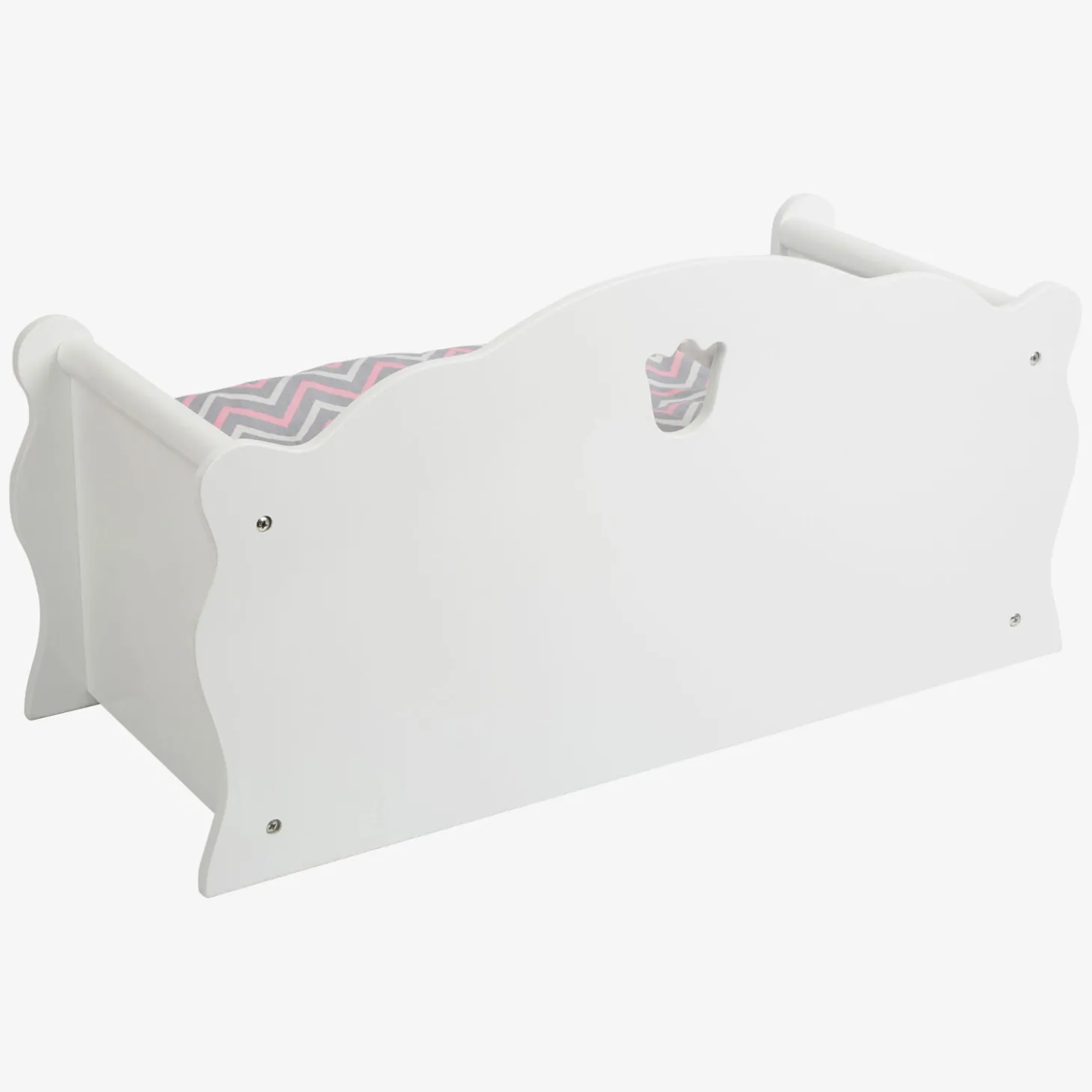 Small Foot - Houten Poppenbed met Lade en Beddengoed, 4dlg.