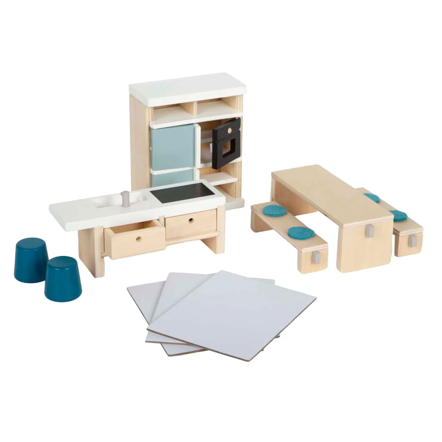 Small Foot - Houten Poppenhuis Meubeltjes Keuken